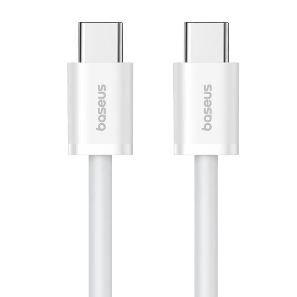 Kabel Baseus Superior 2 USB-C/USB-C 2m 30W bílý