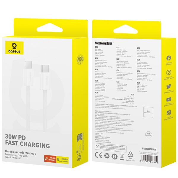Kabel Baseus Superior 2 - balení