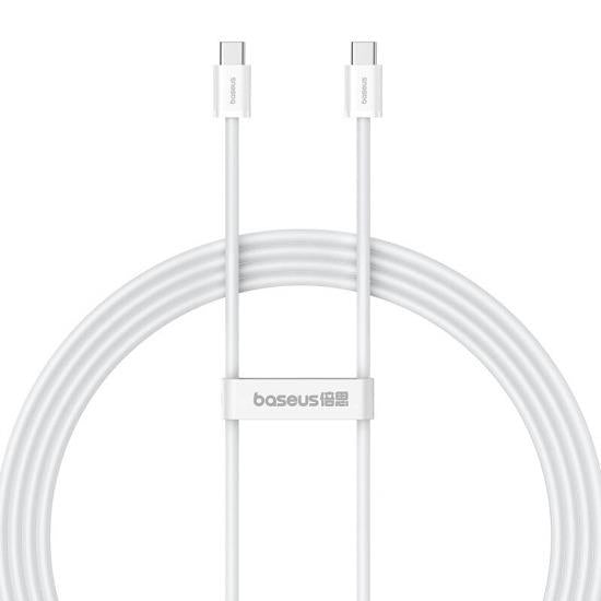 Kabel Baseus Superior 2 USB-C/USB-C 100W bílý