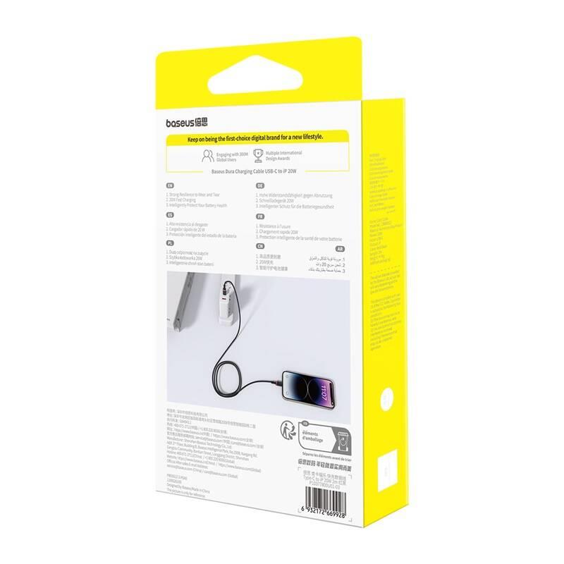 Kabel Baseus Dura USB-C/Lightning - balení detail