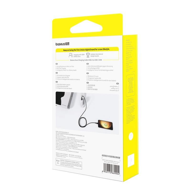 Kabel Baseus Dura USB/USB-C - balení detail