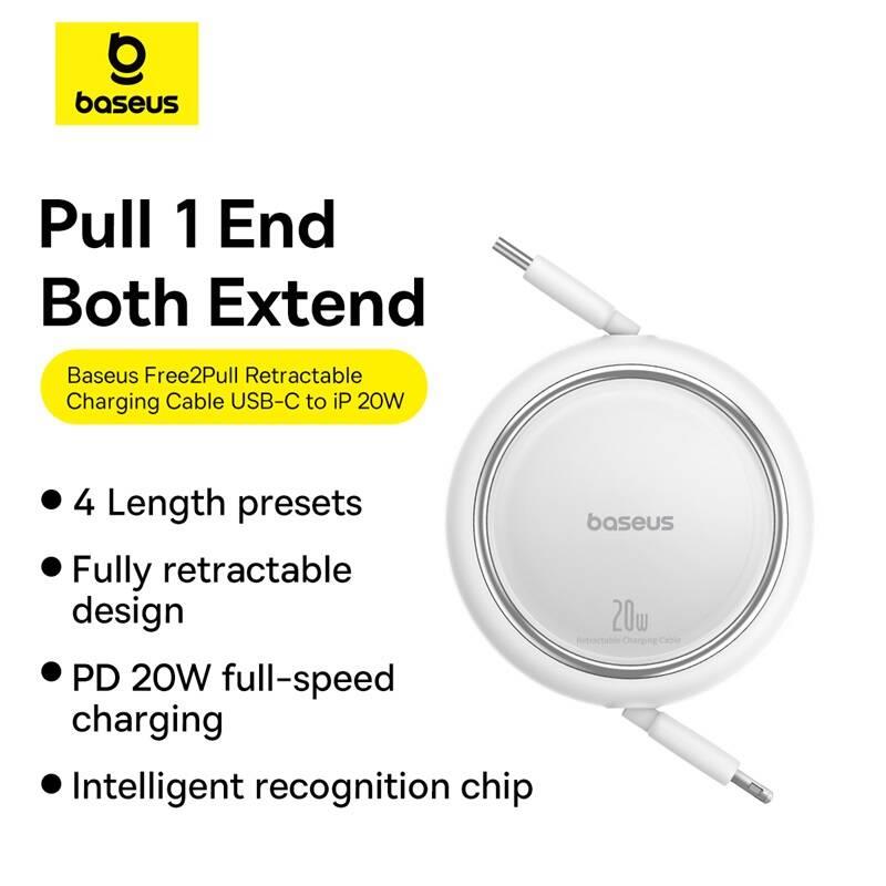 Navíjecí kabel Baseus Free2Pull lifestyle