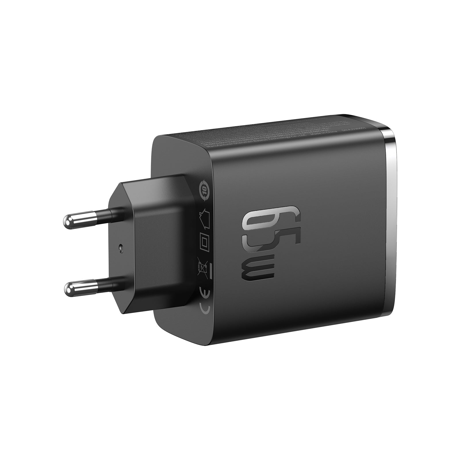 Nabíječka do sítě Baseus Cube Pro 65W, 2xUSB-C, 1xUSB černá