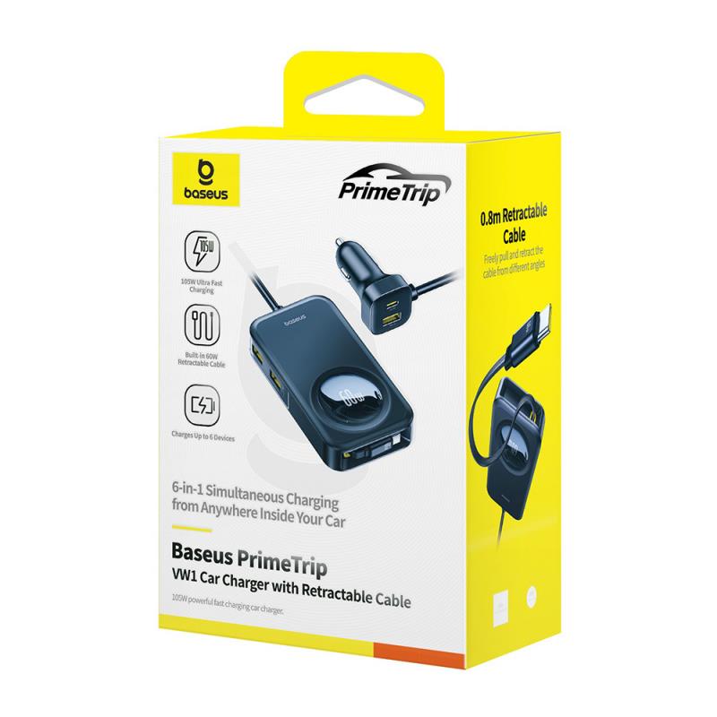Nabíječka do auta Baseus PrimeTrip - balení