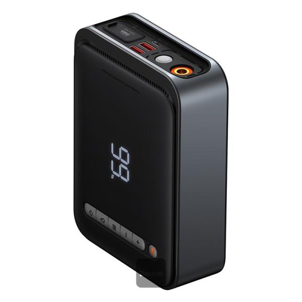Powerbanka Baseus Super Energy 8000mAh se startovacími kabely a kompresorem