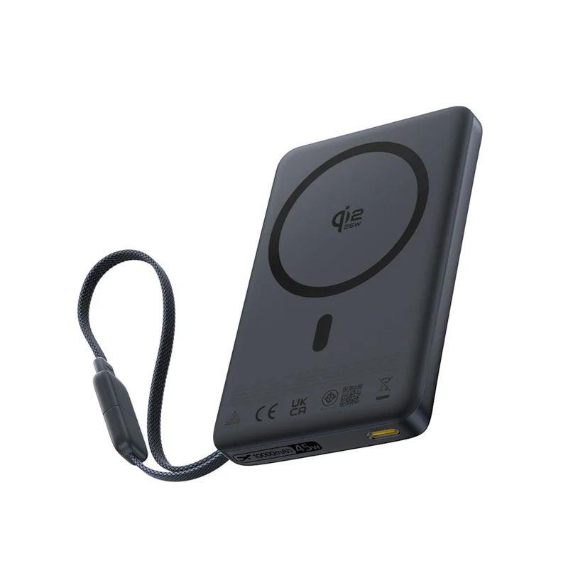 Bezdrátová powerbanka Baseus PicoGo Qi2.2 10000mAh černá