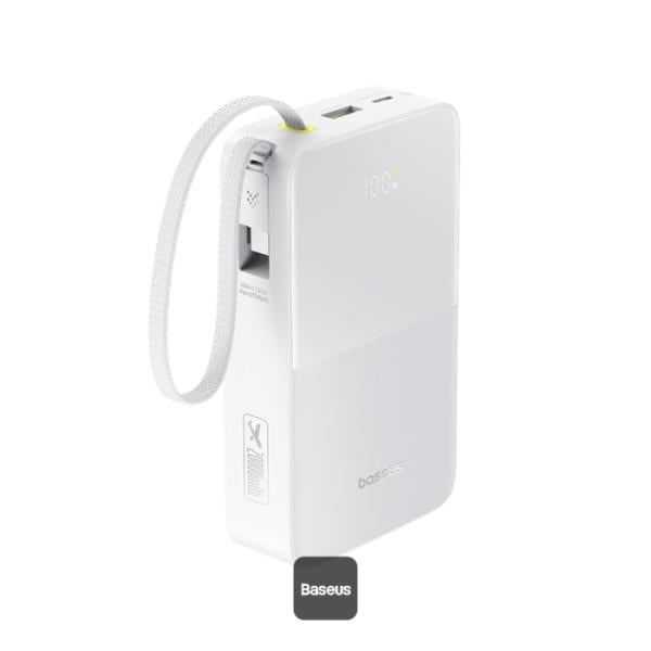Powerbanka Baseus EnerFill FC51 Bipow2 Pro 20000mAh, 22,5W bílá