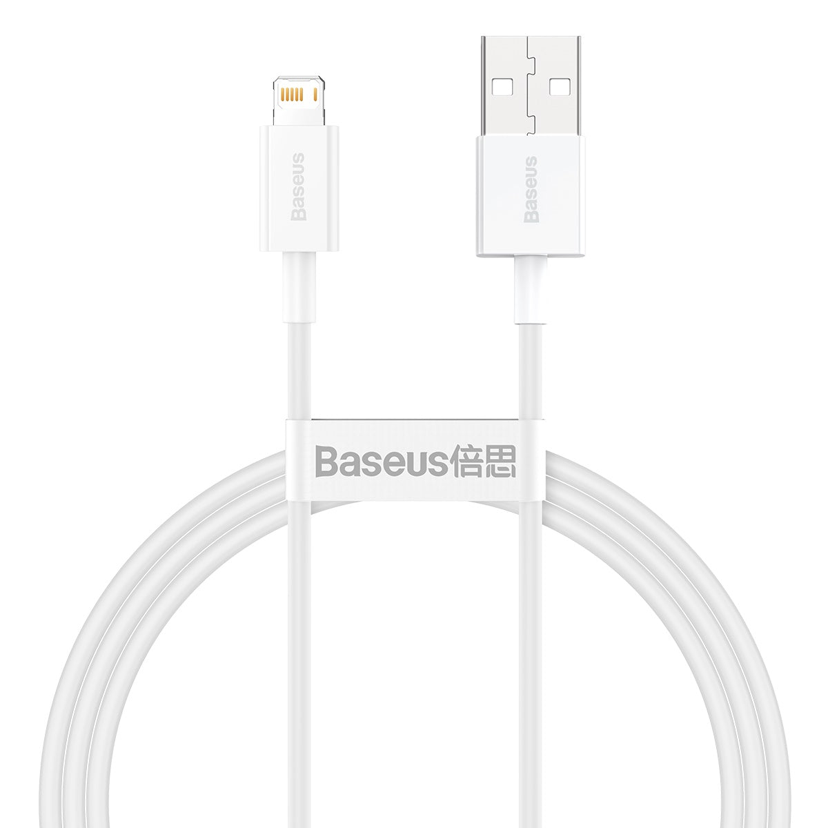 Kabel Baseus Superior USB/Lightning 1m 2,4A bílý