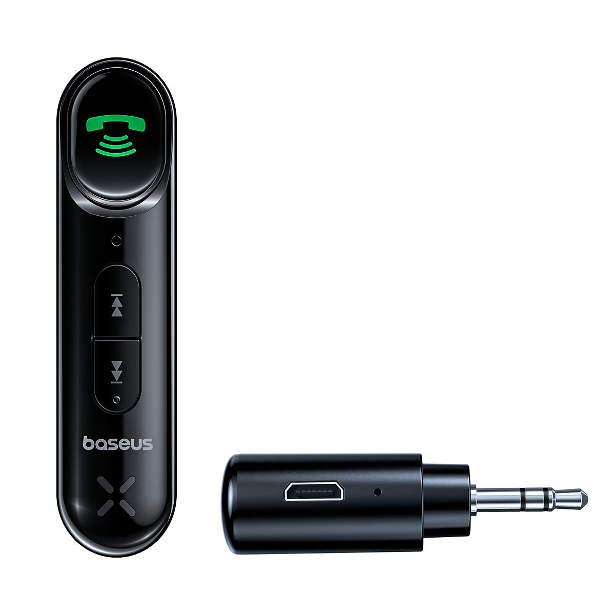 Bluetooth audio adaptér Baseus Qiyin černý