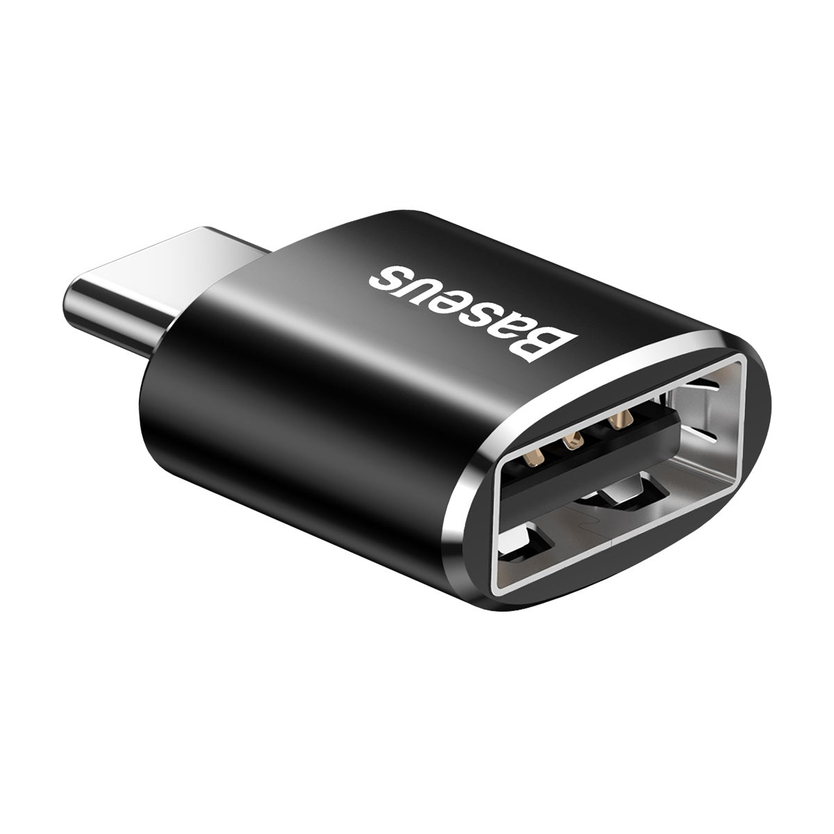 Adaptér Baseus z USB na USB-C černý