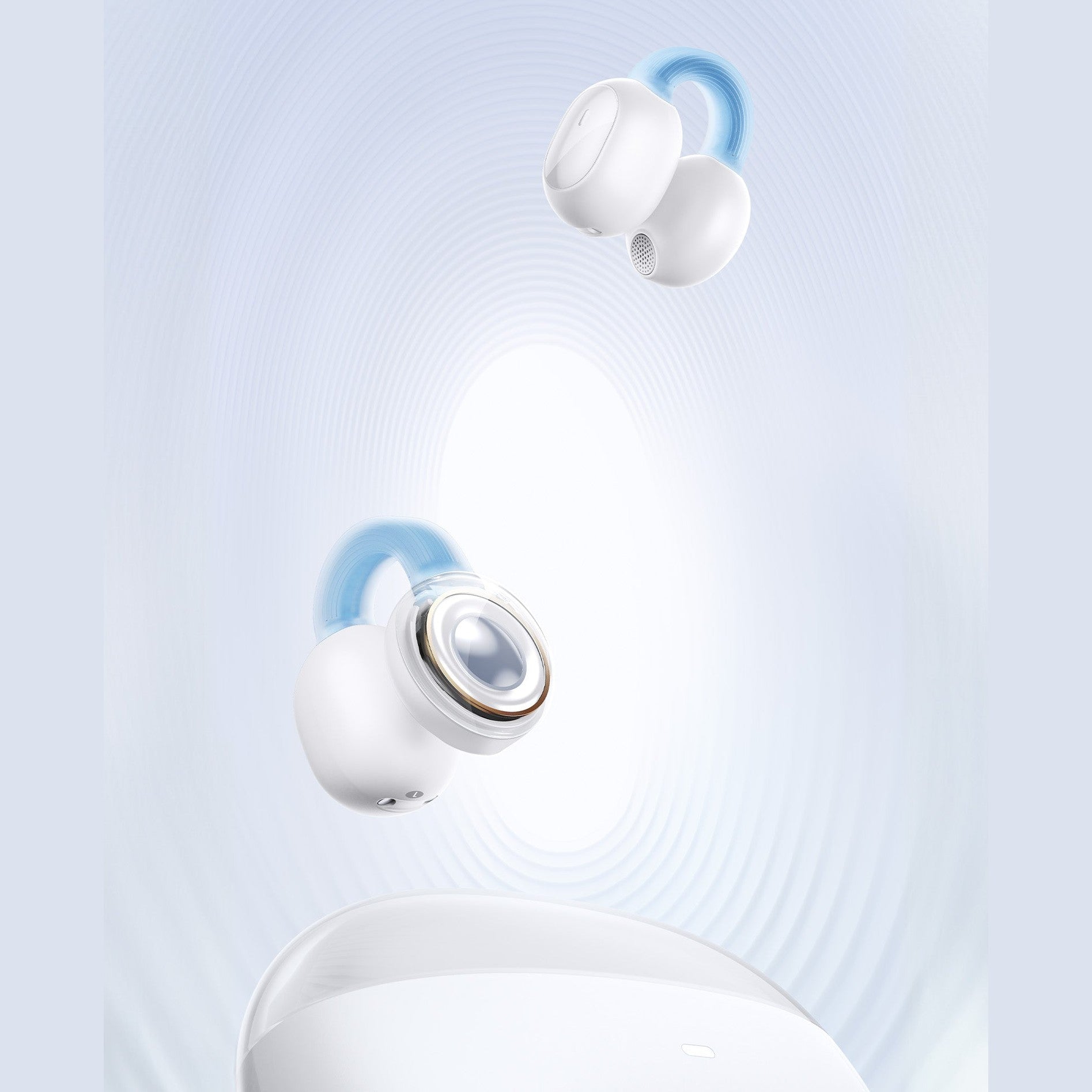 Bluetooth sluchátka Baseus AirGo 1 TWS bílá