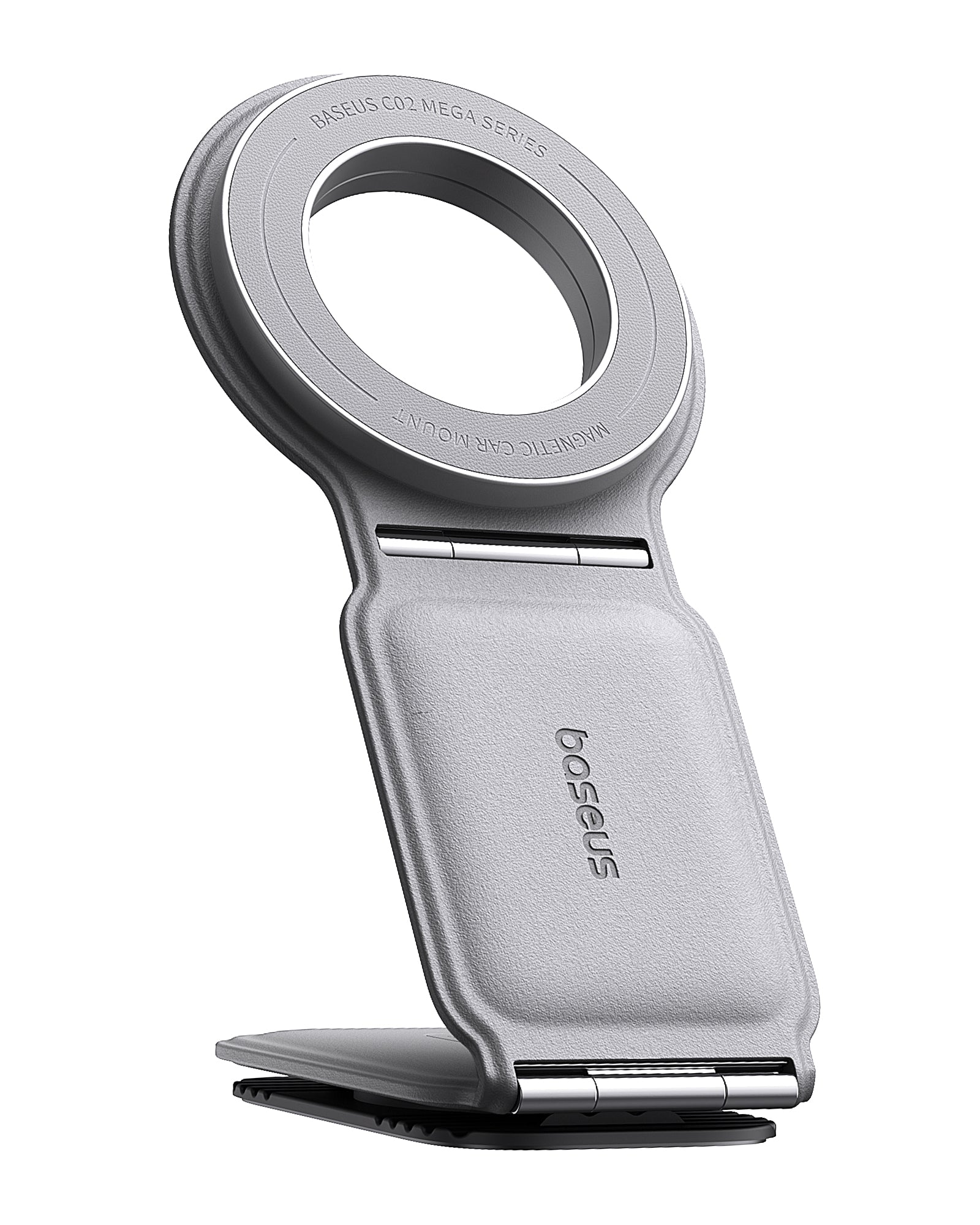 Držák do auta s magnetem Baseus C02 Prime Trip na palubní desku šedý