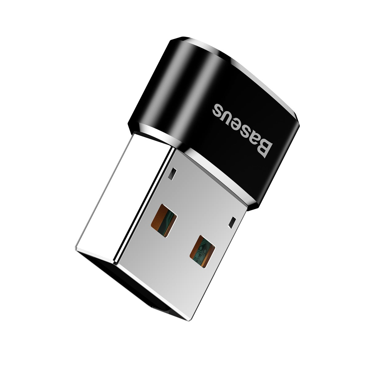 Adaptér Baseus Ingenuity Series Mini OTG USB 3.1/USB-C (M/F) černý