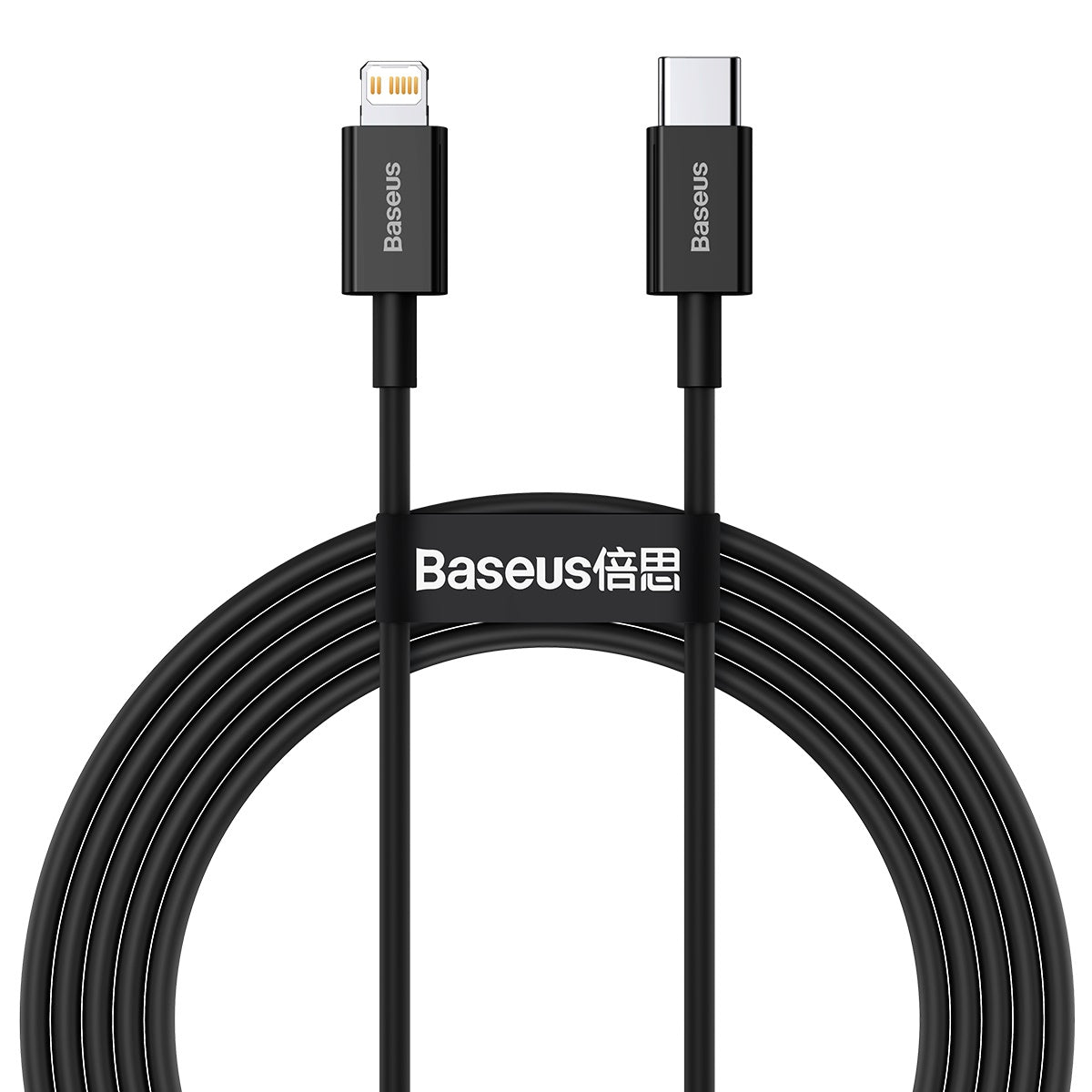 Kabel Baseus Superior USB-C/Lightning 2m 20W černý