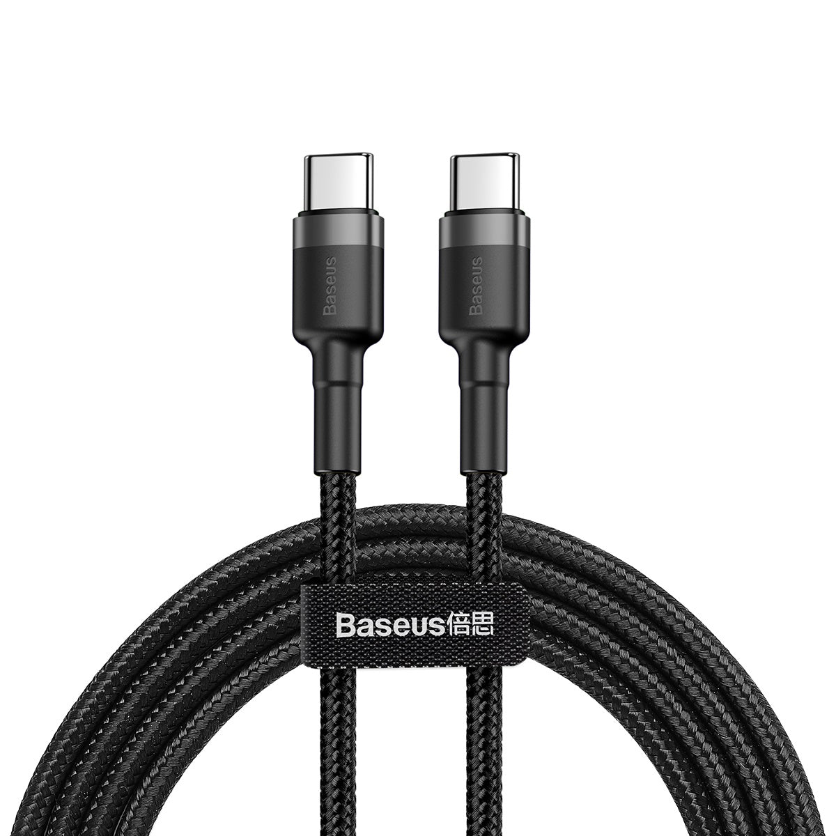 Kabel Baseus Cafule USB-C/USB-C 1m 60W šedo-černý