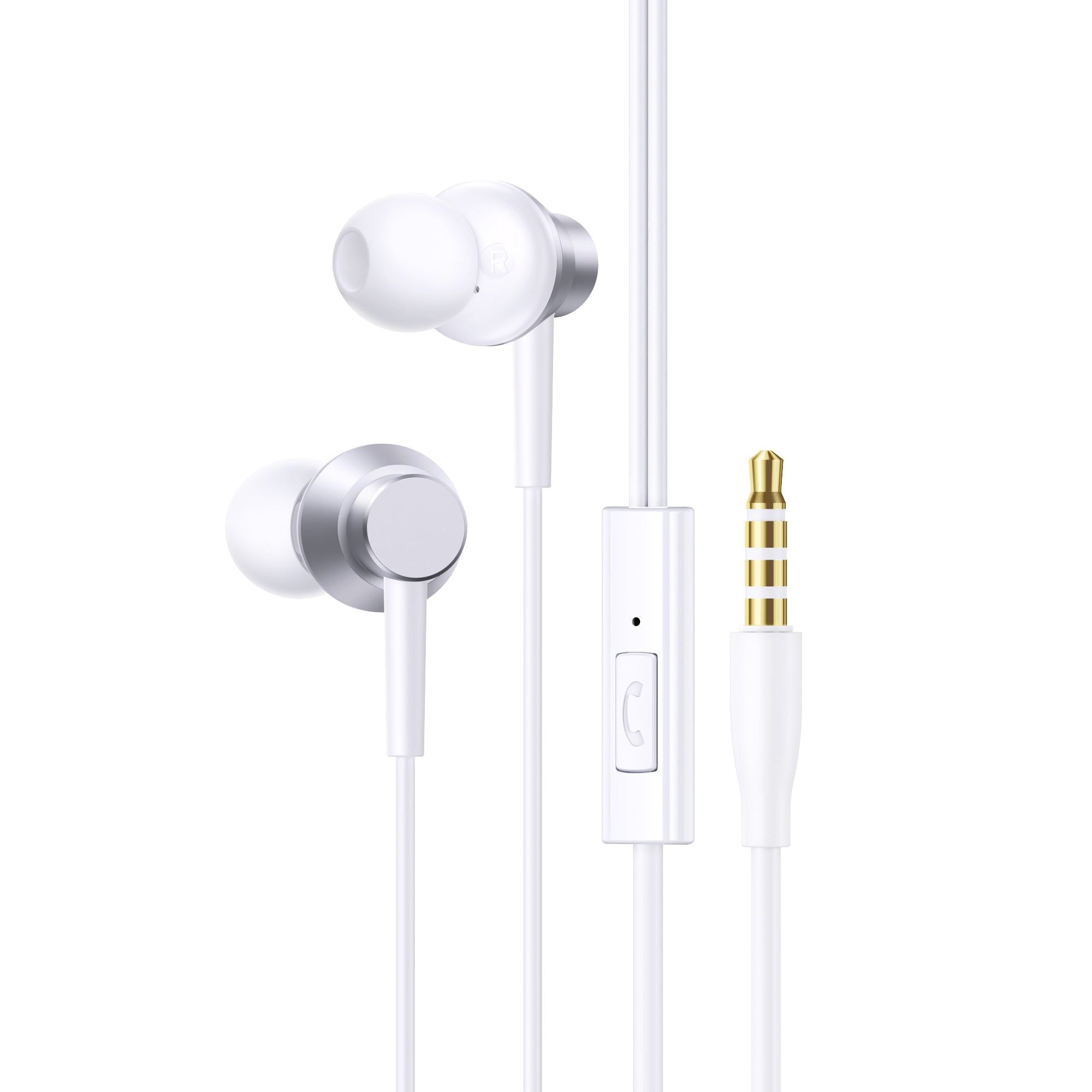 Sluchátka s mikrofonem Baseus Encok HZ11 3,5mm bílá