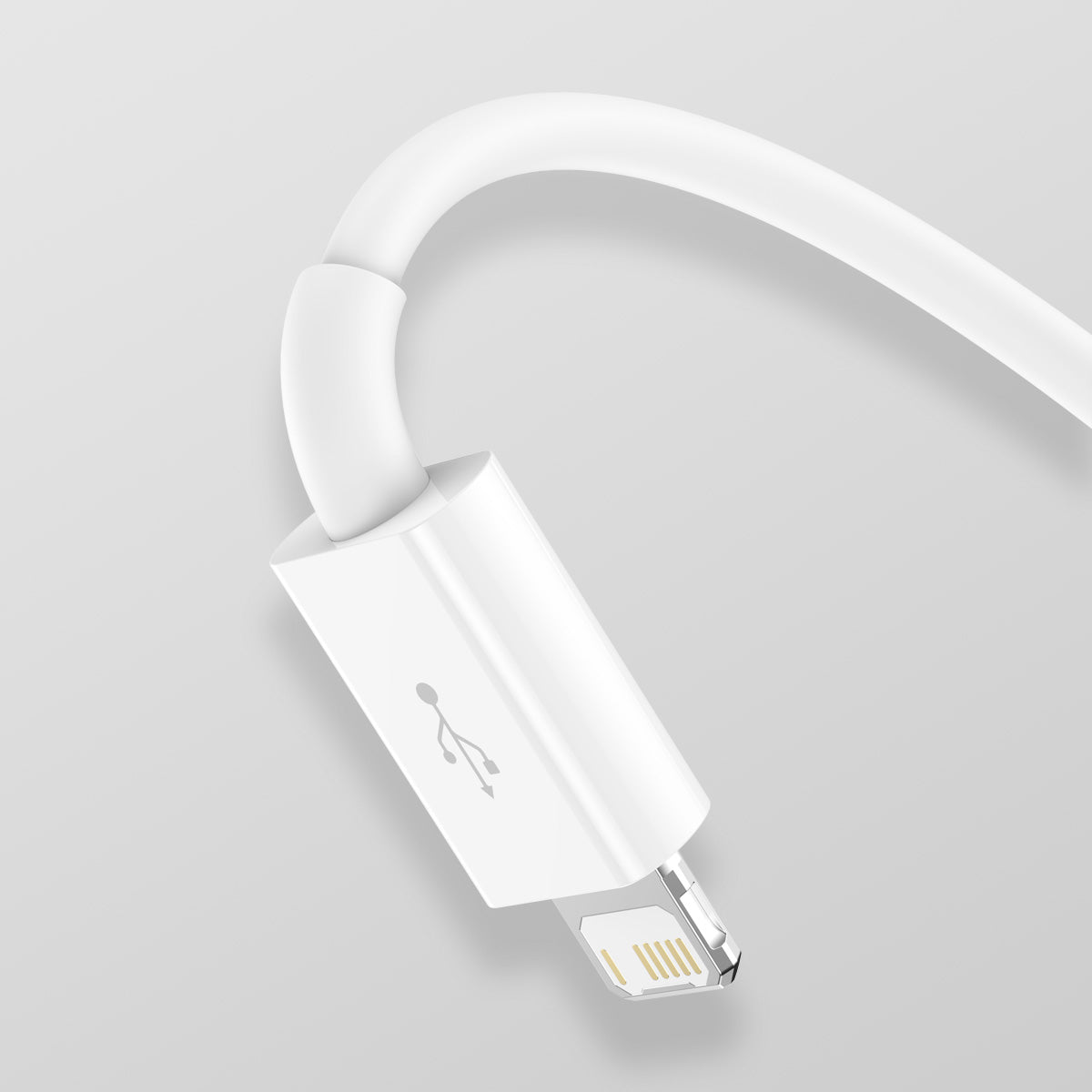 Kabel Baseus Superior 3v1 USB/microUSB, Lightning, USB-C 1,5m 3,5A bílý