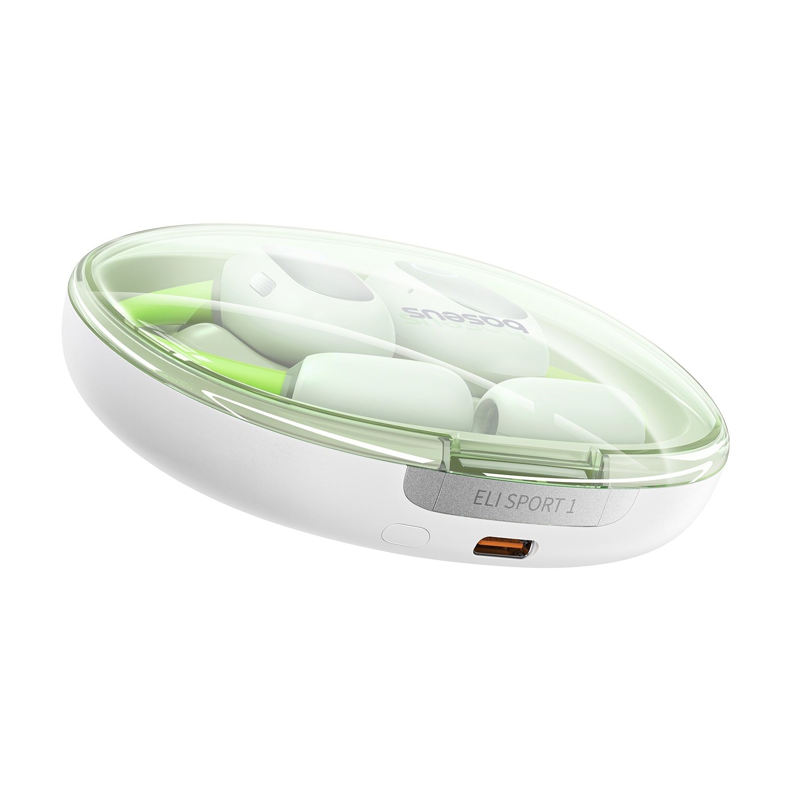 Bluetooth sluchátka Baseus Eli Sport 1 Open-Ear zelená