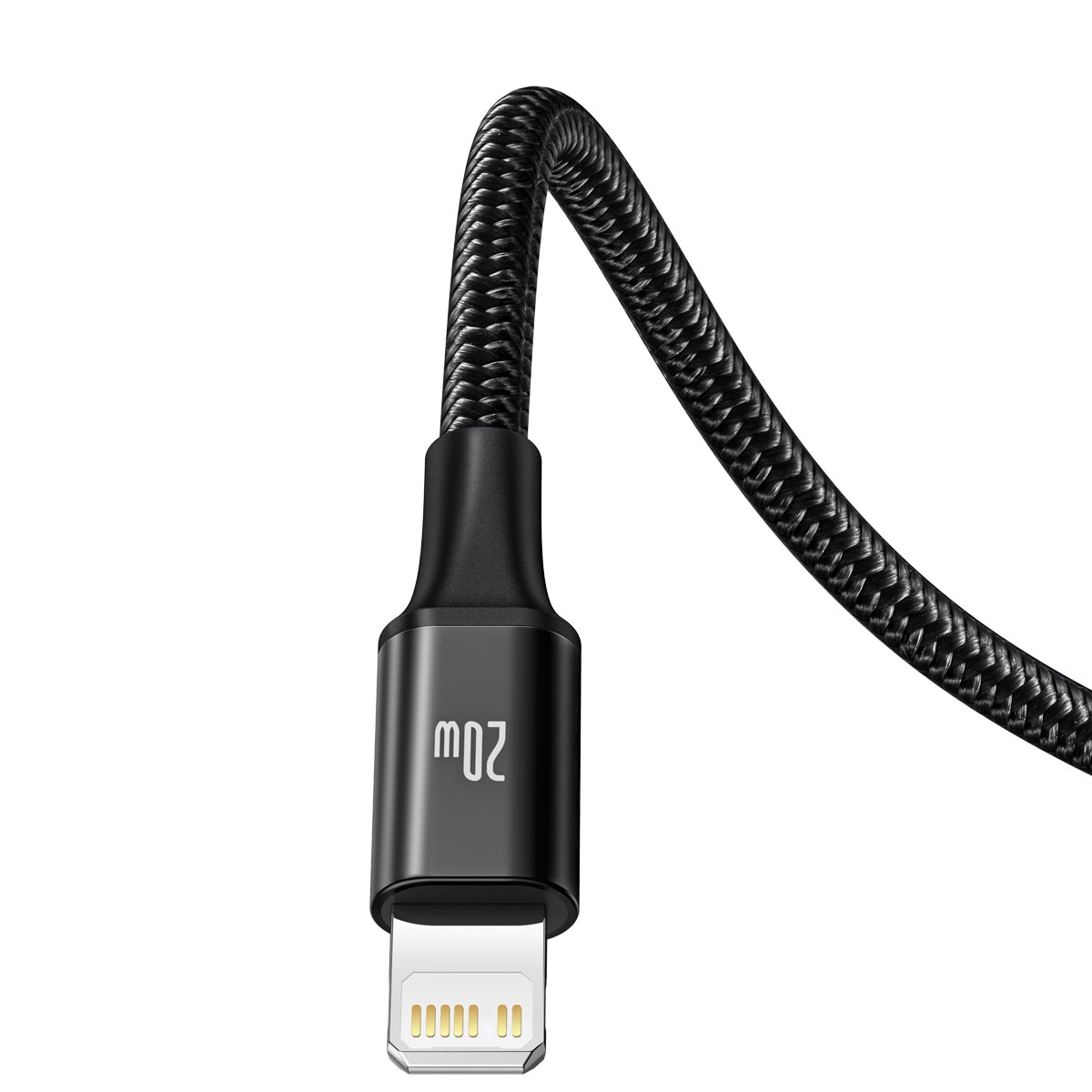 Kabel Baseus Rapid 3v1 USB-C/microUSB, Lightning, USB-C 1,5m 20W černý
