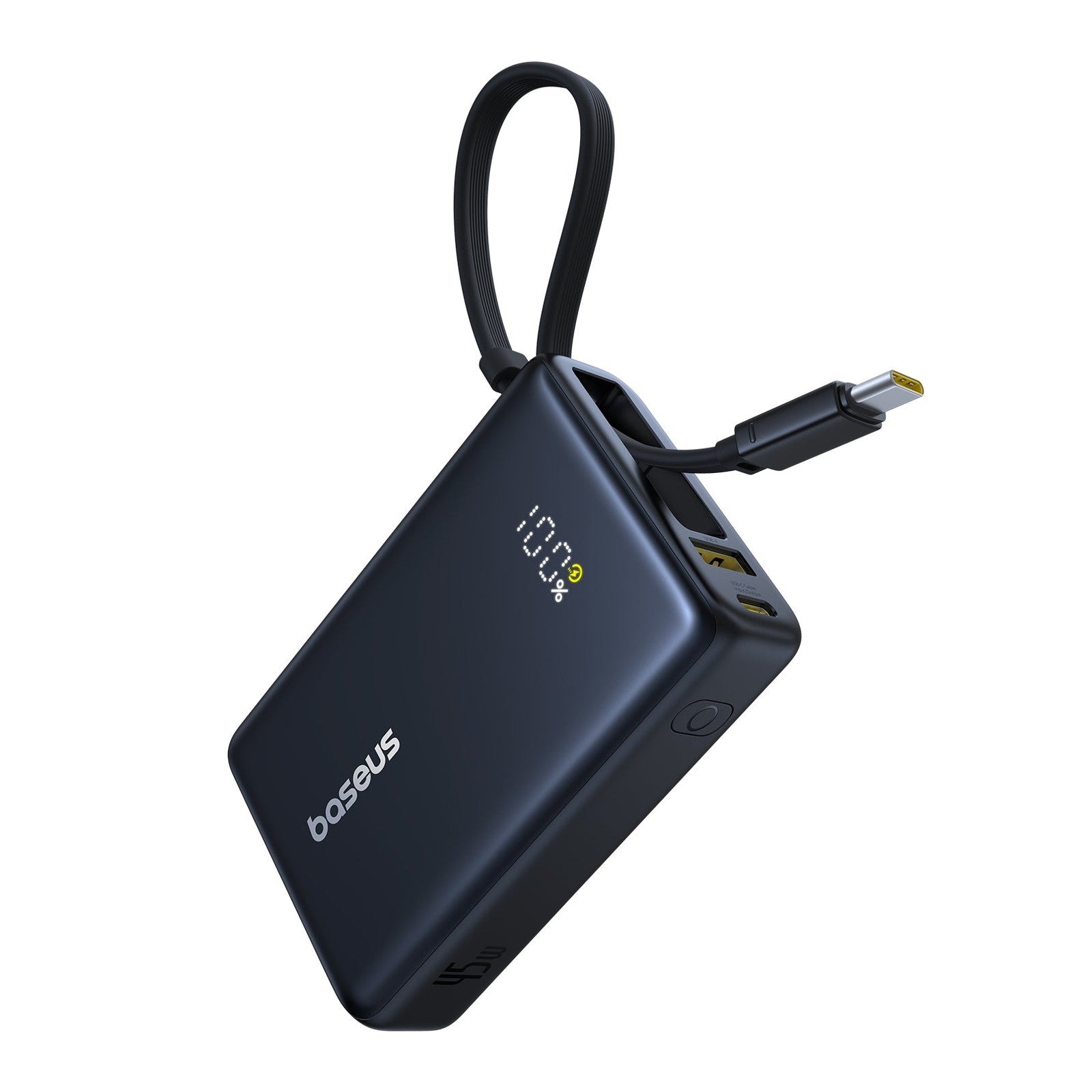 Powerbanka Baseus PicoGo 10000mAh, 45W, s kabelem USB-C černá