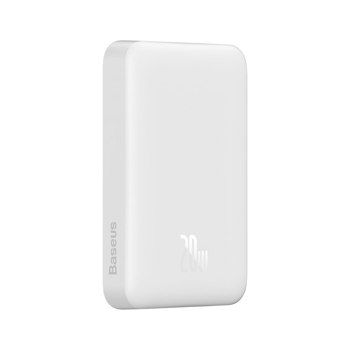 Bezdrátová powerbanka Baseus Magnetic Mini 10000mAh, 20W bílá