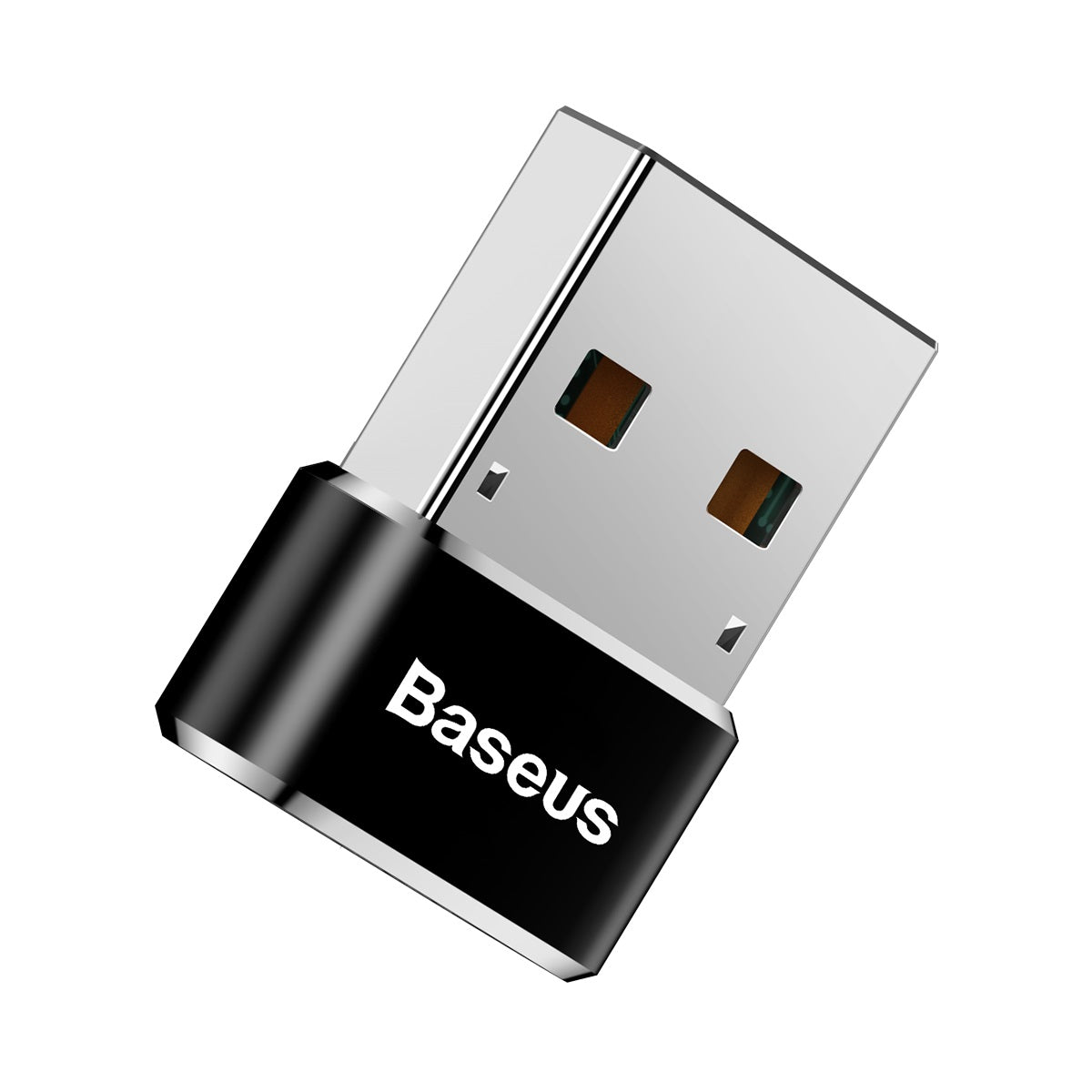 Adaptér Baseus Ingenuity Series Mini OTG USB 3.1/USB-C (M/F) černý