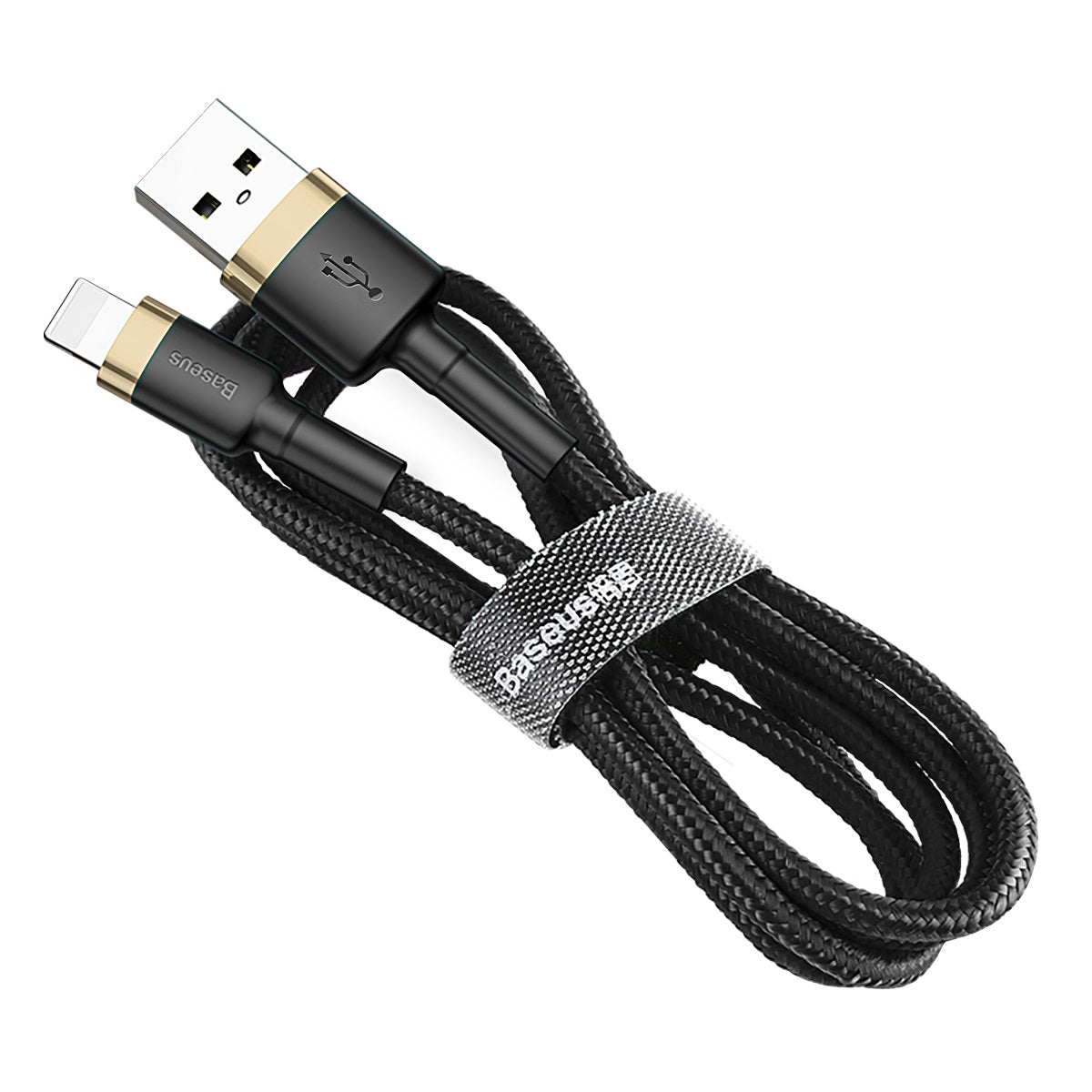 Kabel Baseus Cafule USB/Lightning 1m 2,4A zlato-černý