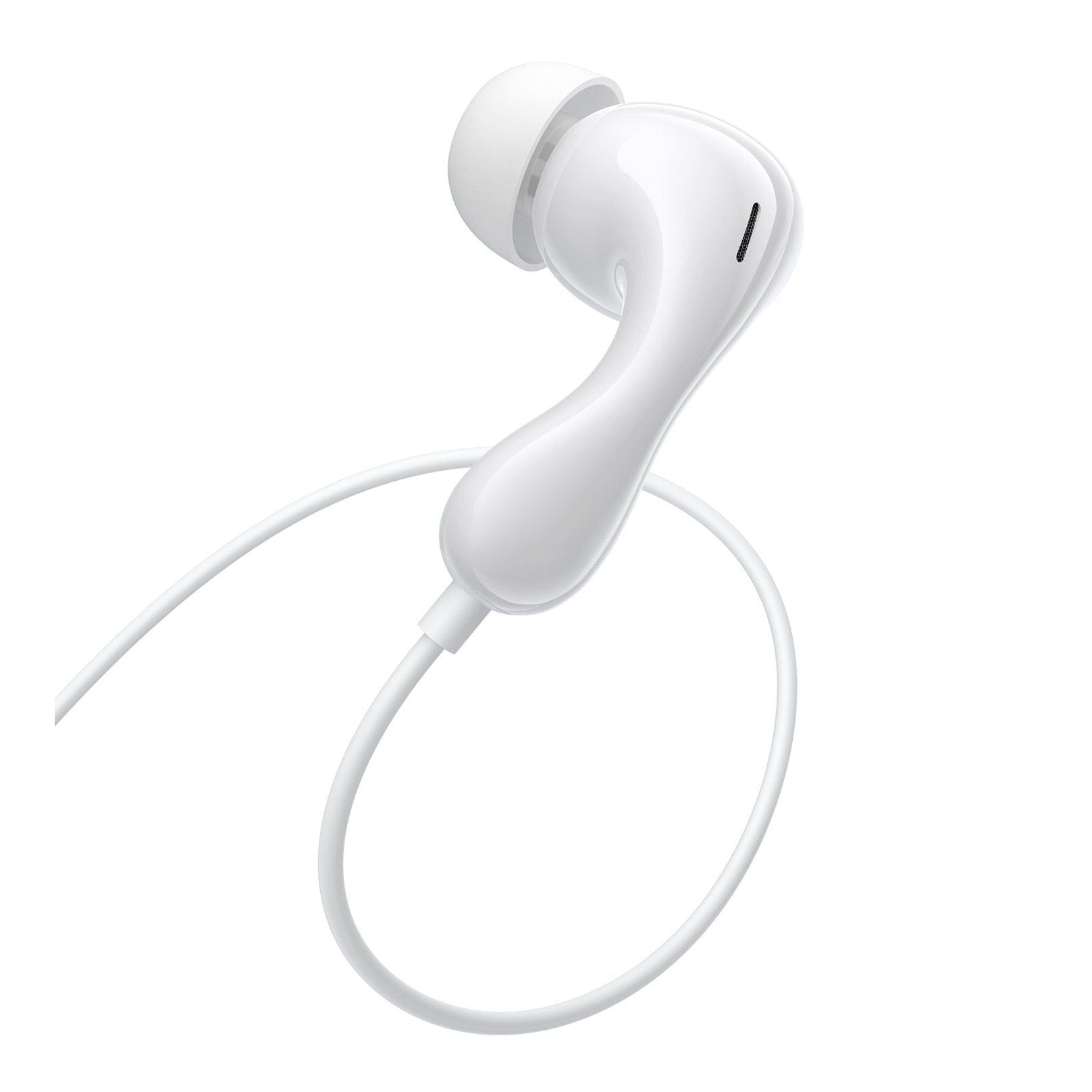 Sluchátka s mikrofonem Baseus Encok CZ20 USB-C bílá