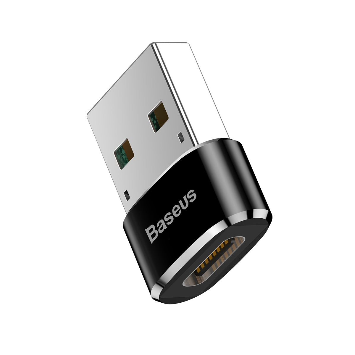 Adaptér Baseus Ingenuity Series Mini OTG USB 3.1/USB-C (M/F) černý