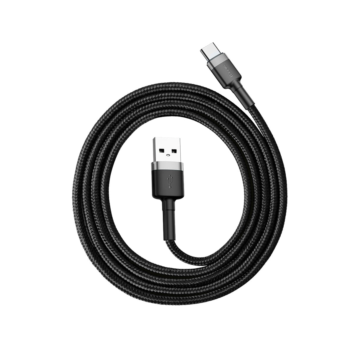 Kabel Baseus Cafule USB/USB-C 1m 3A šedo-černý