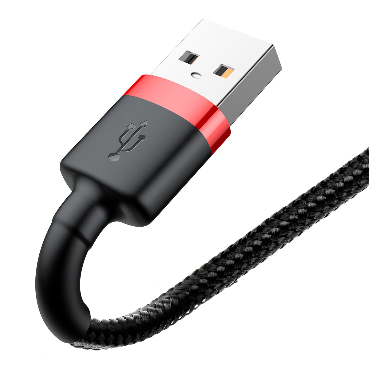 Kabel Baseus Cafule USB/Lightning 2m 1,5A červeno-černý