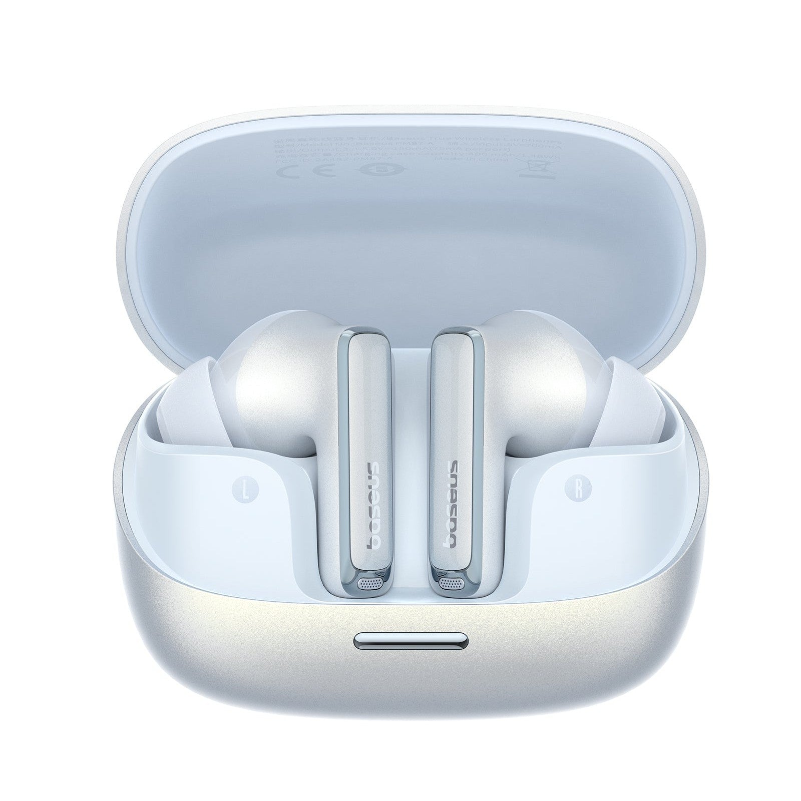 Bluetooth sluchátka Baseus Bowie M2s Pro bílá