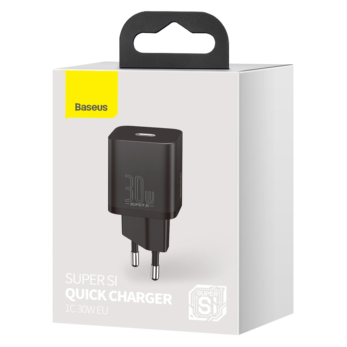 Nabíječka do sítě Baseus Super Si 30W, 1xUSB-C černá