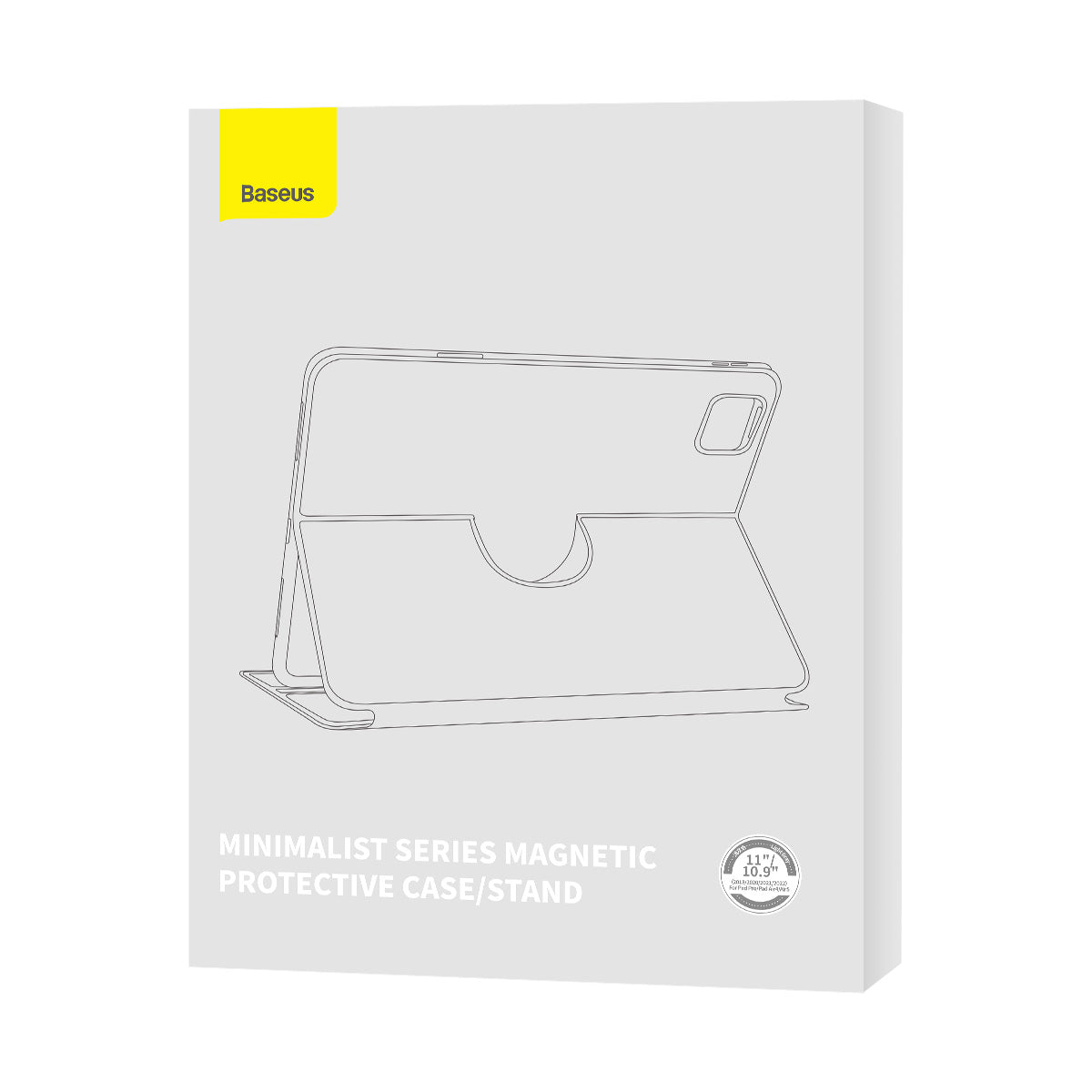 Flipové pouzdro Baseus Minimalist Series pro Apple iPad Pro 11"/iPad Air4/Air5 10,9" šedé