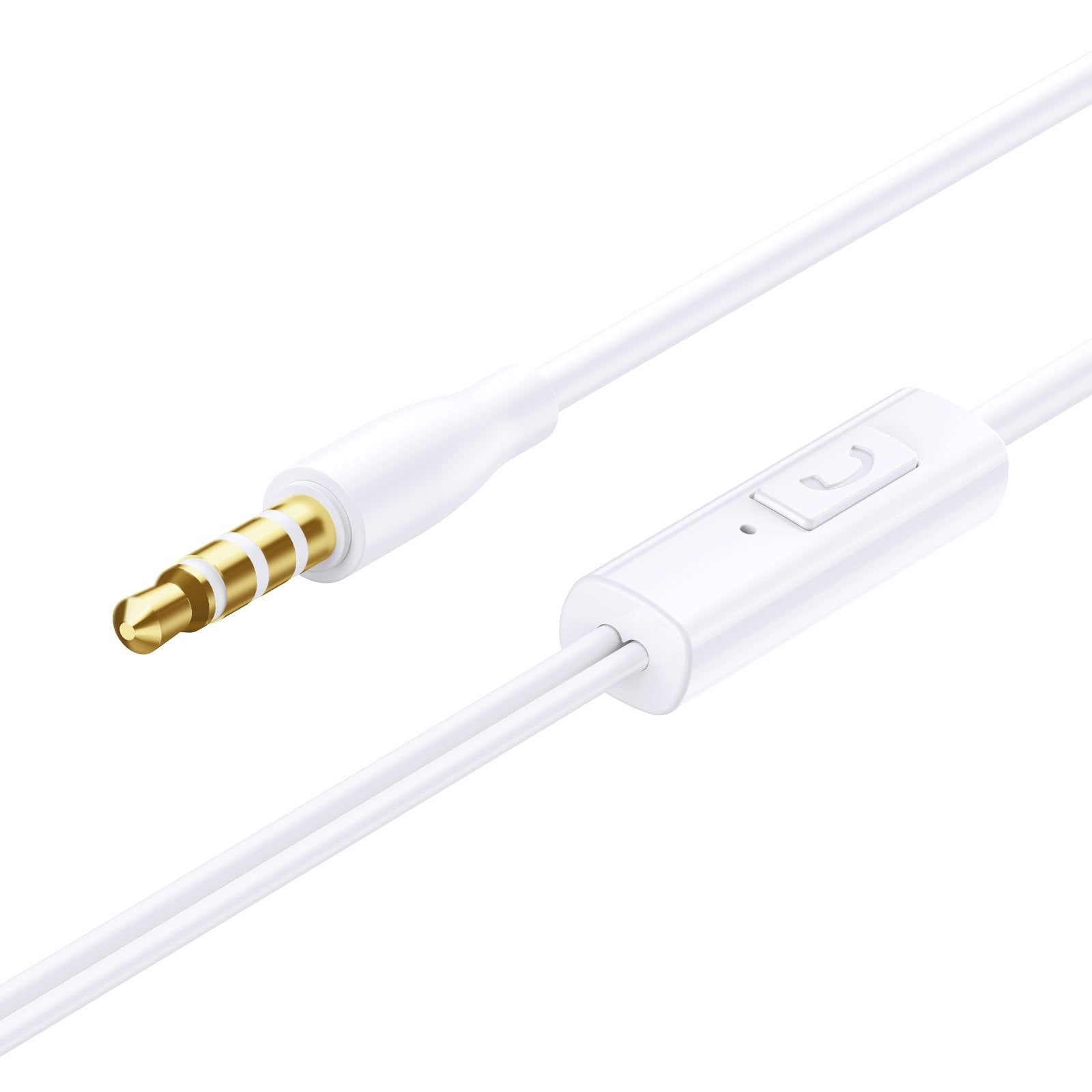 Sluchátka s mikrofonem Baseus Encok HZ11 3,5mm bílá