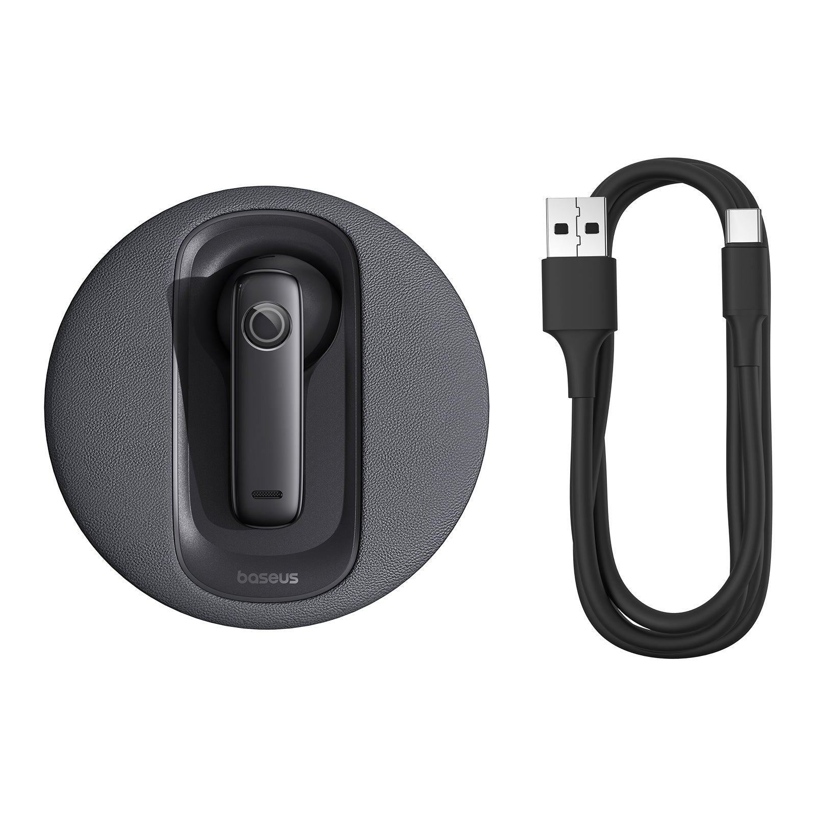 Bluetooth sluchátko se solárním nabíjením Baseus Bowie CM10 černé