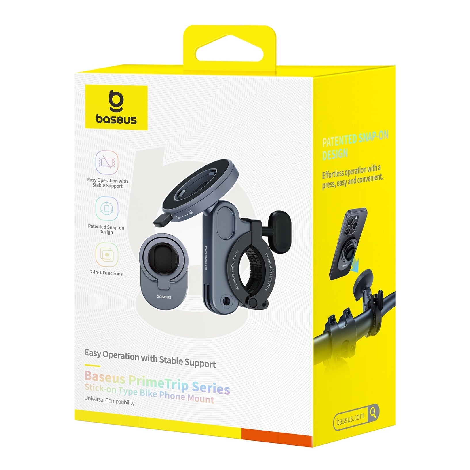 Držák na kolo Baseus PrimeTrip černý