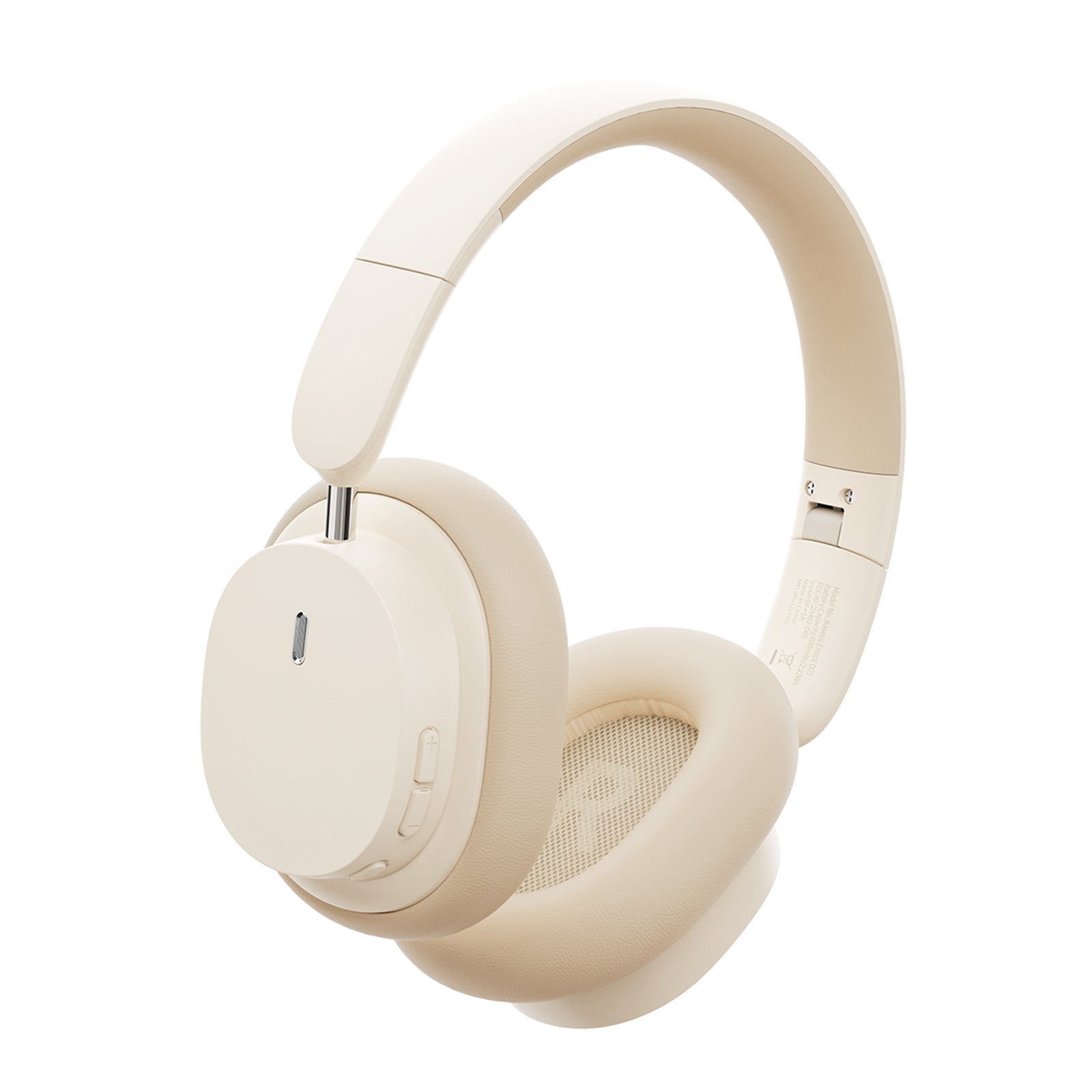 Bluetooth sluchátka Baseus Bowie D05 krémově bílá