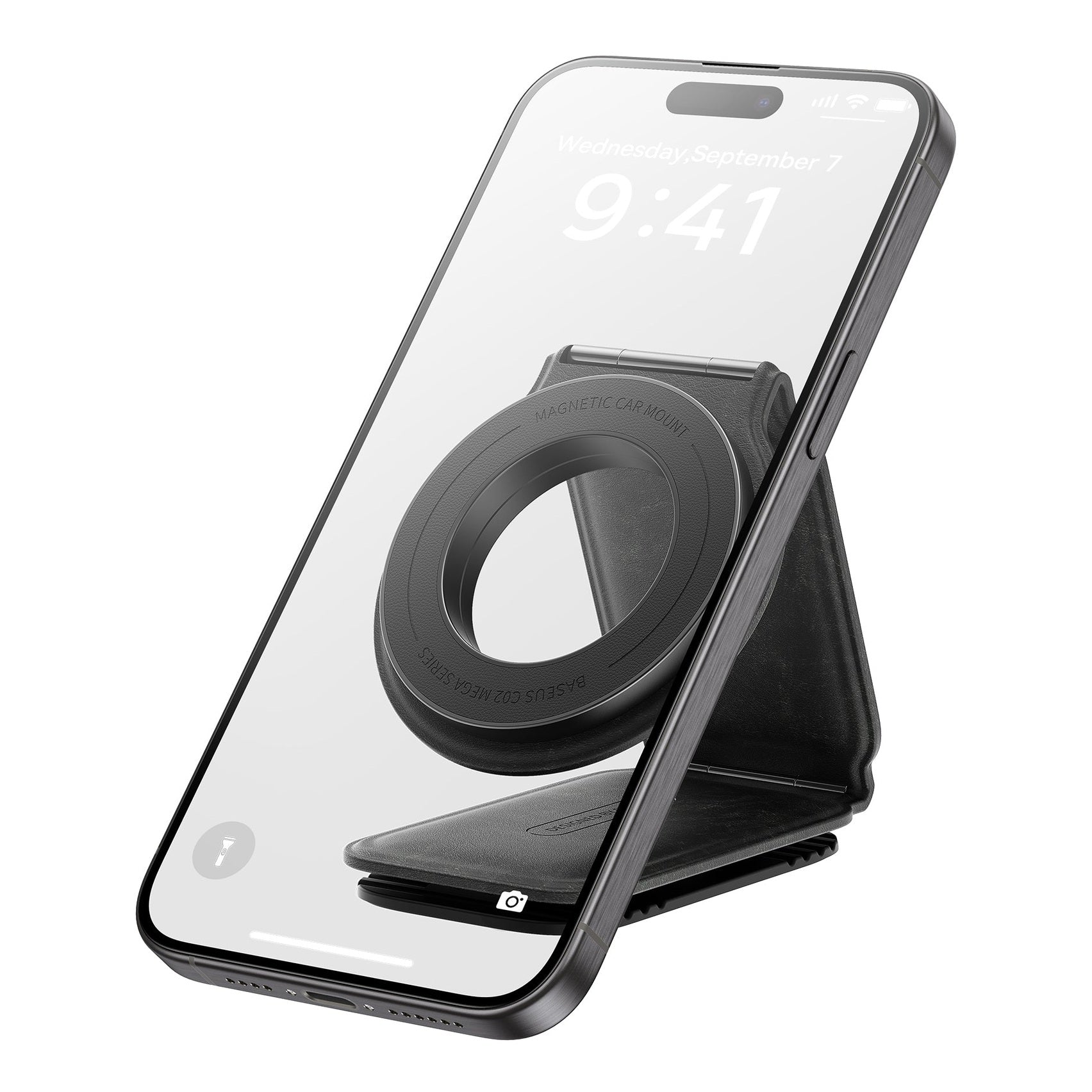 Držák do auta s magnetem Baseus PrimeTrip C02 Series s přísavkou černý