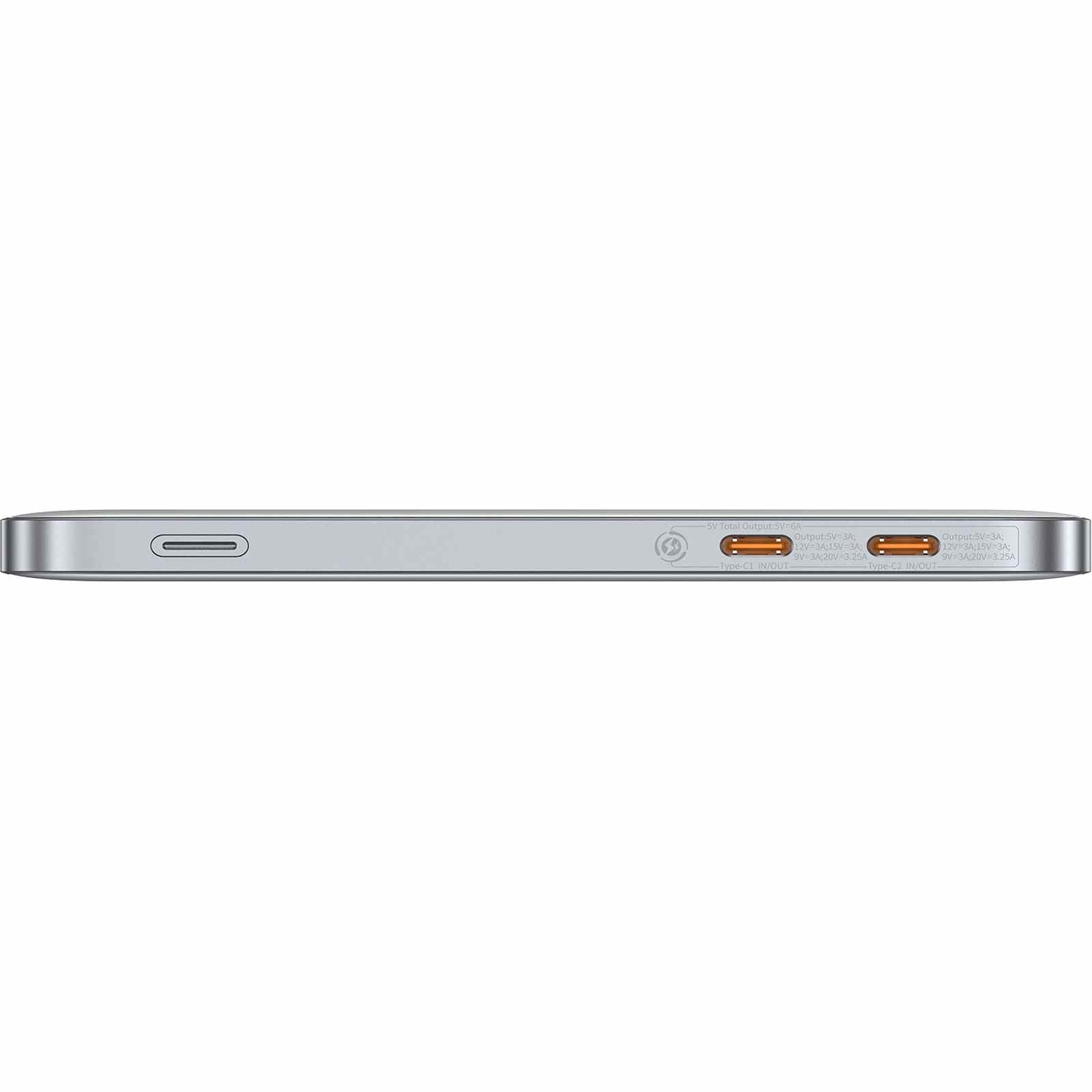 Powerbanka Baseus Blade2 12000mAh, 65W stříbrná