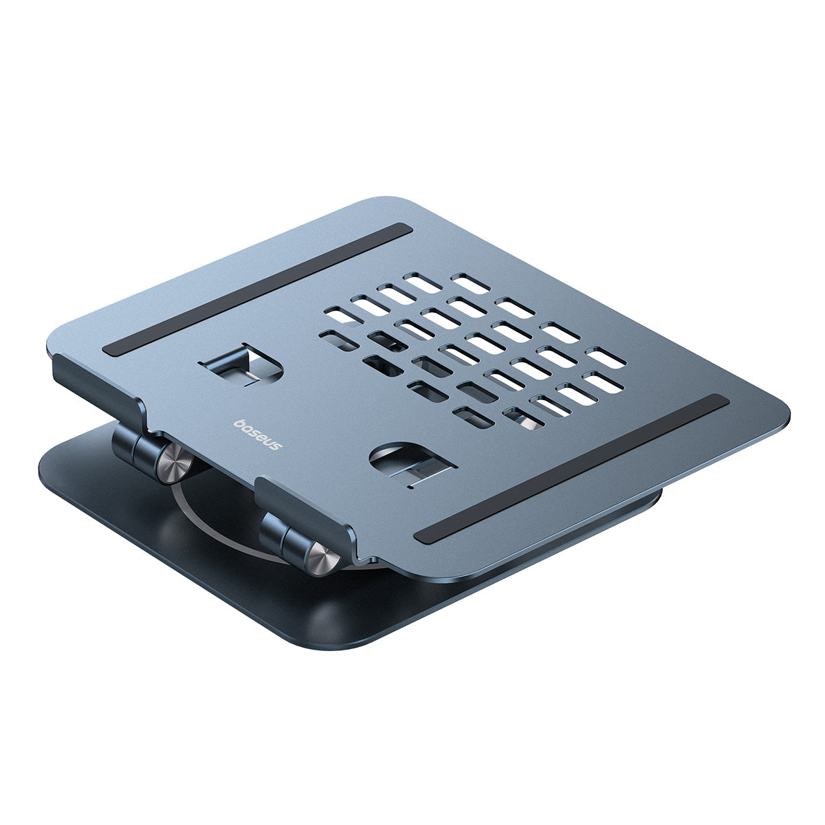 Skládací a otočný stojan Baseus pro notebooky a tablety šedý
