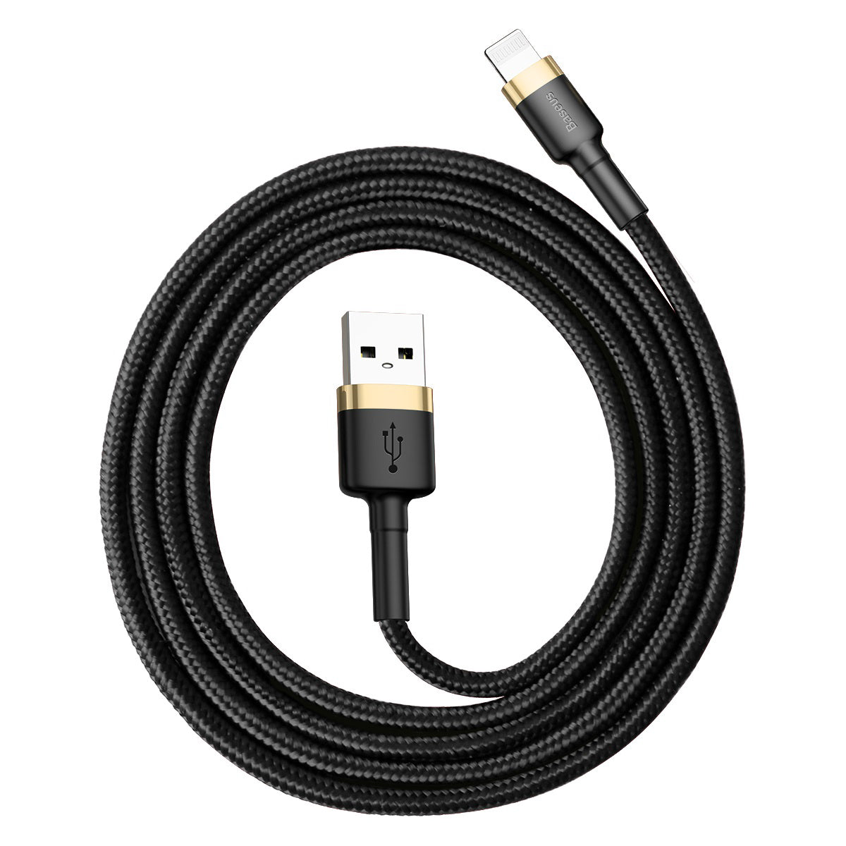 Kabel Baseus Cafule USB/Lightning 1m 2,4A zlato-černý