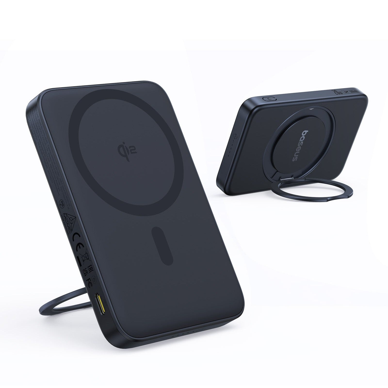 Bezdrátová powerbanka Baseus PicoGo Qi2 5000mAh, 20W černá