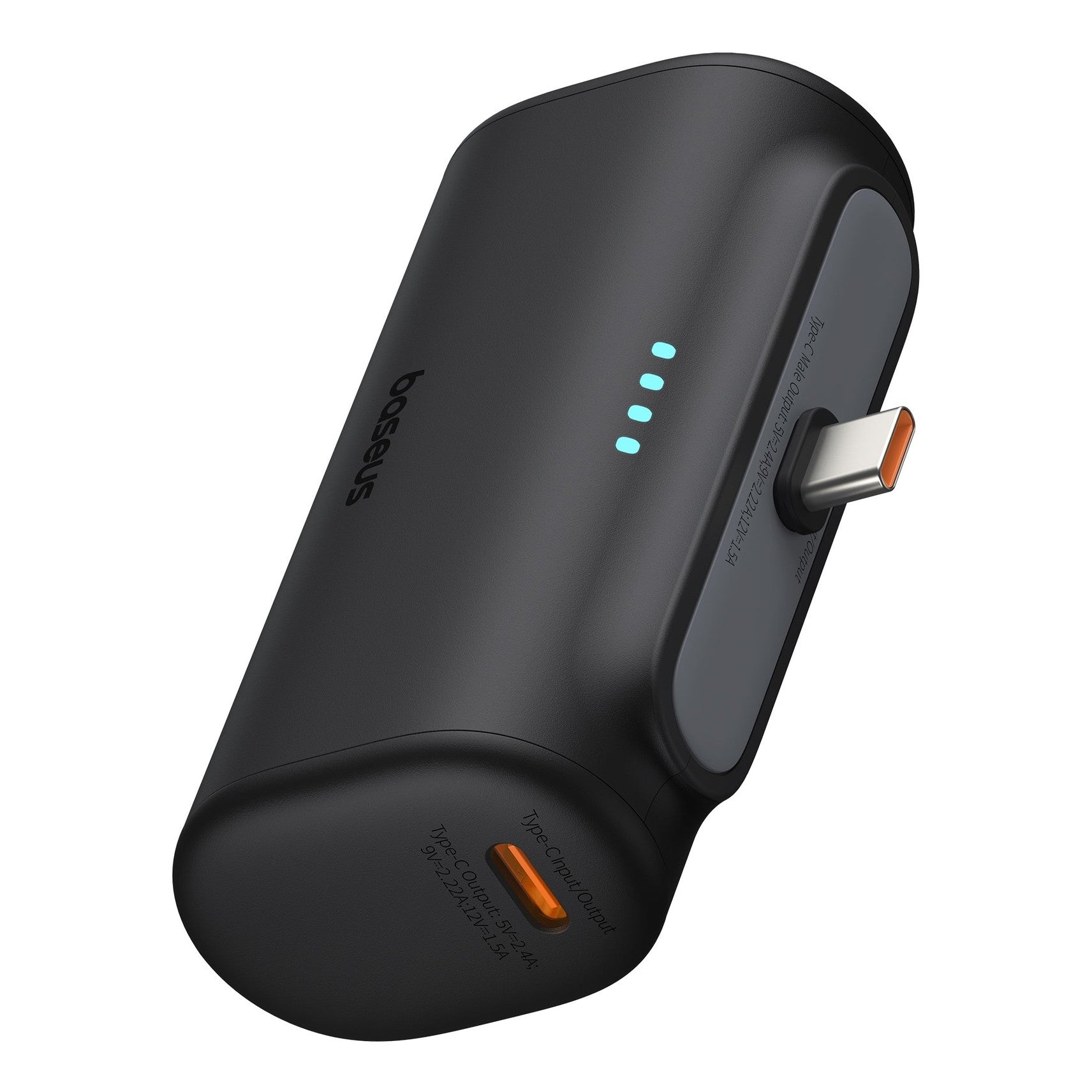 Powerbanka Baseus Compact 5000mAh, 20W, s konektorem USB-C černá