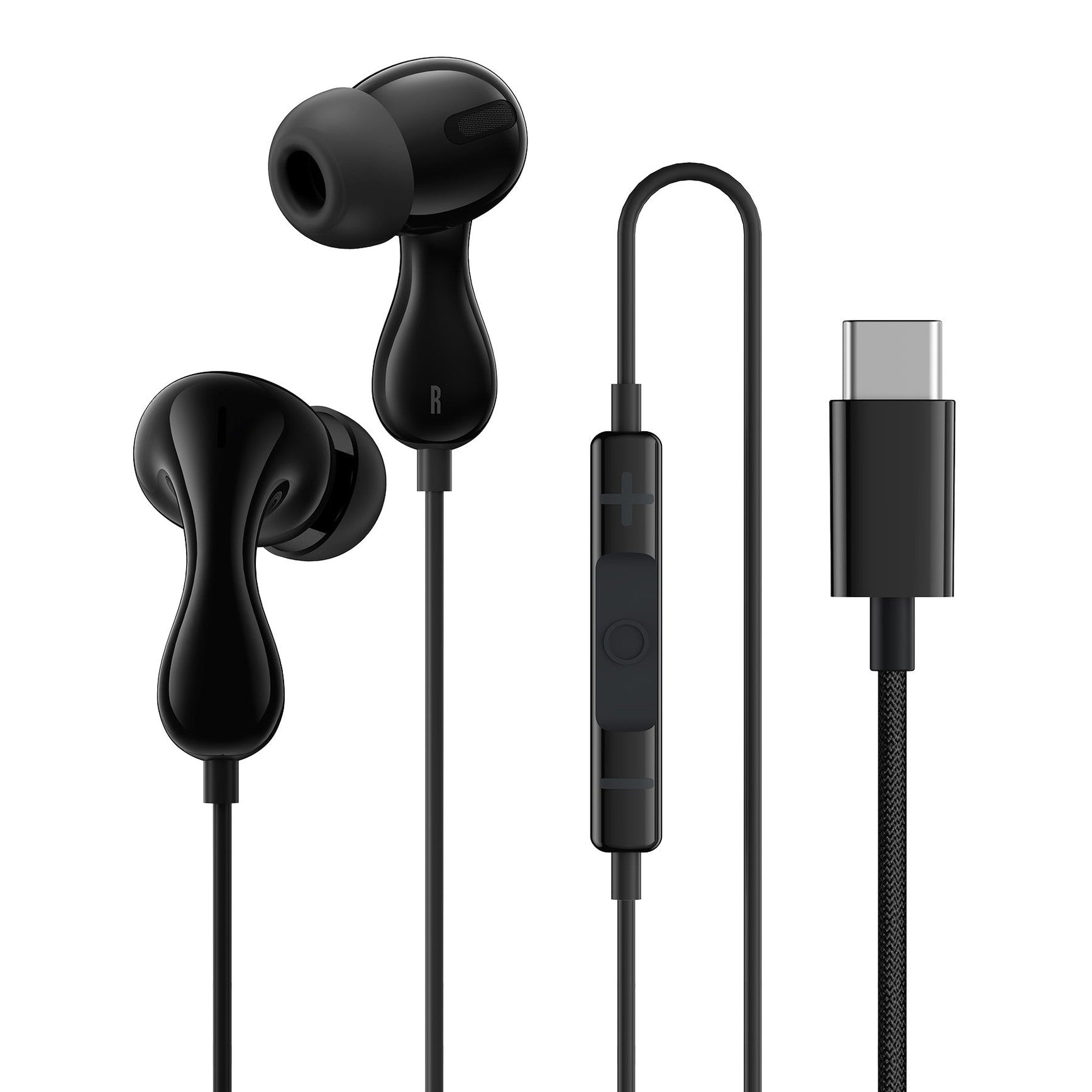 Sluchátka s mikrofonem Baseus Encok CZ20 USB-C černá