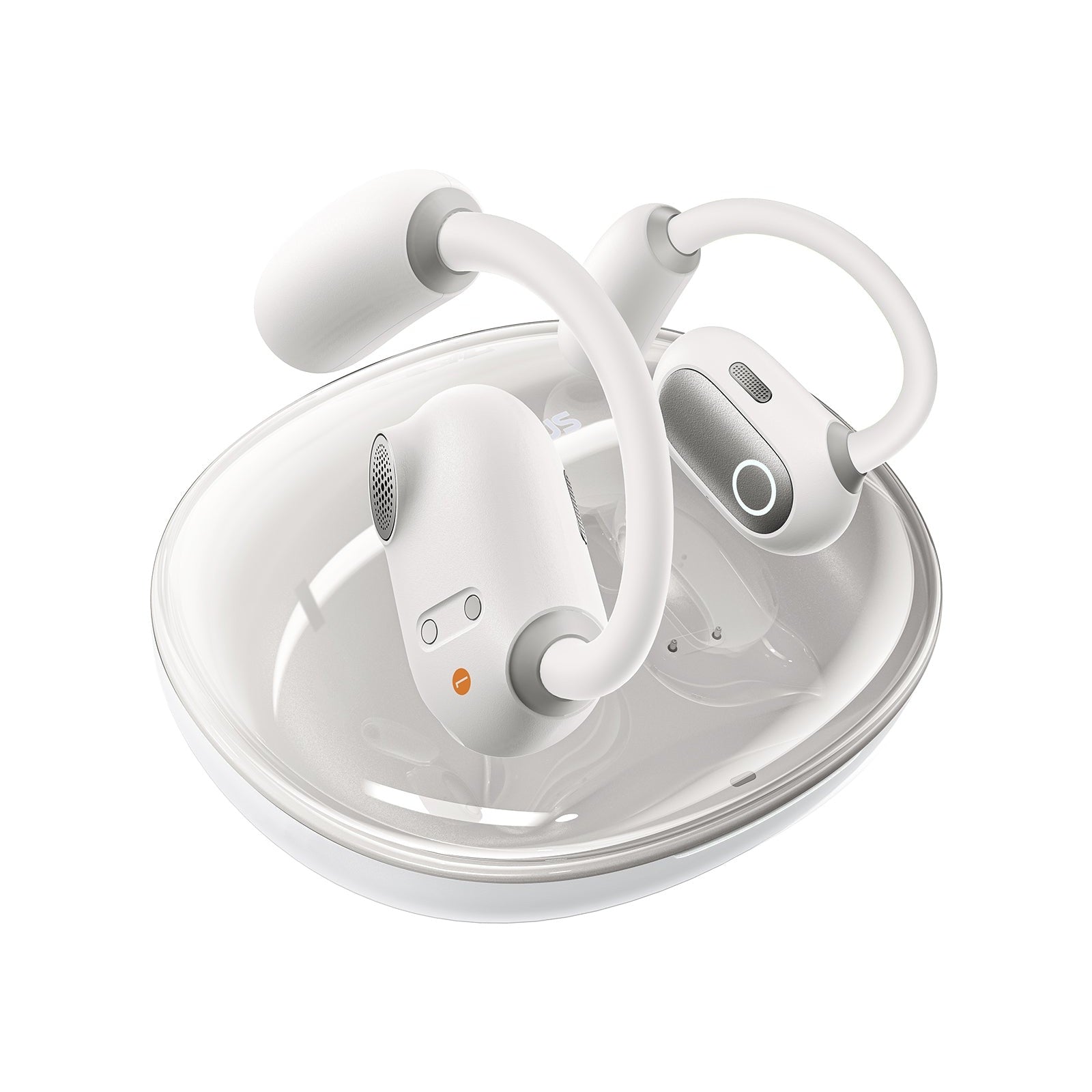 Bluetooth sluchátka Baseus Eli Sport 1 Open-Ear TWS Stellar White