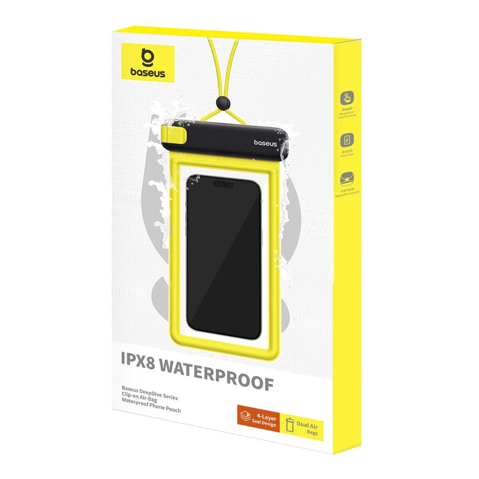 Vodotěsné pouzdro Baseus DeepDive černé