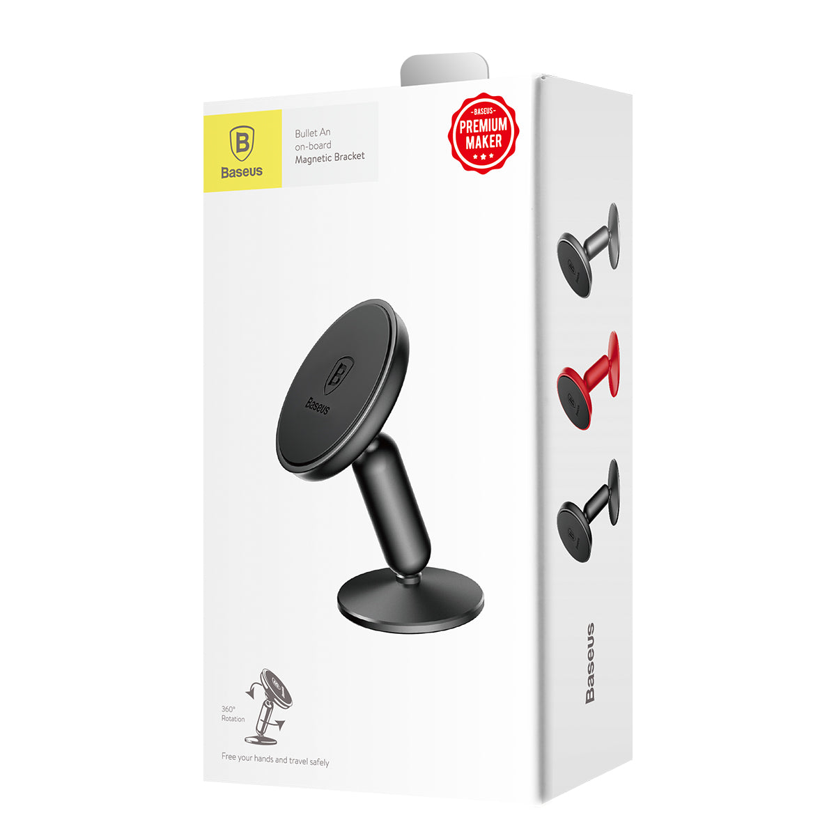Držák do auta s magnetem Baseus Bullet An On-board na palubní desce černý