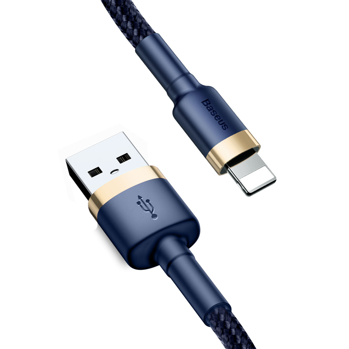 Kabel Baseus Cafule USB/Lightning 1m 2,4A zlato-modrý