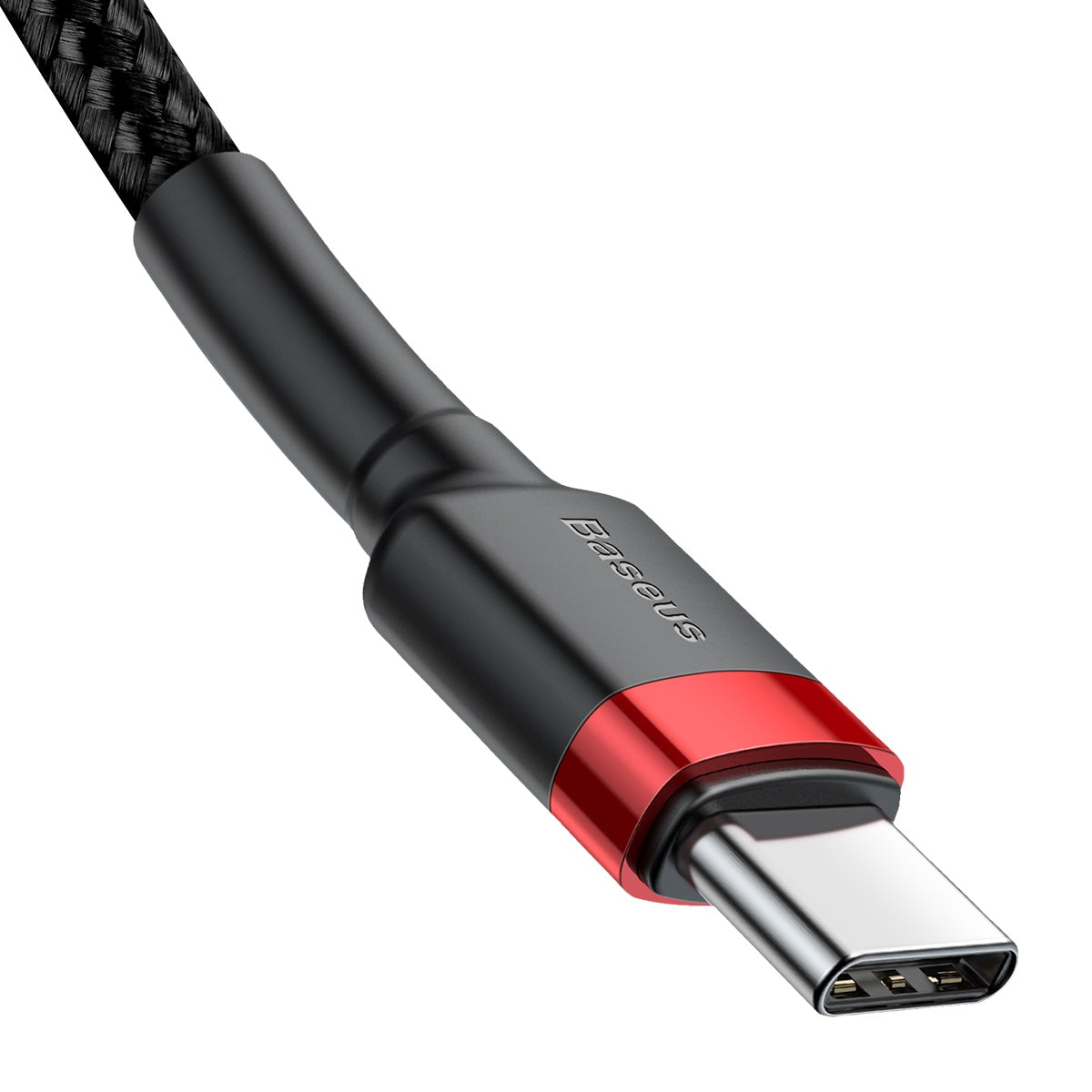 Kabel Baseus Cafule USB-C/USB-C 1m 60W černo-červený